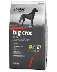 Golosi Big Croc maxi per cane di taglia grande 26 - 44 kg con tacchino e riso da 12 kg